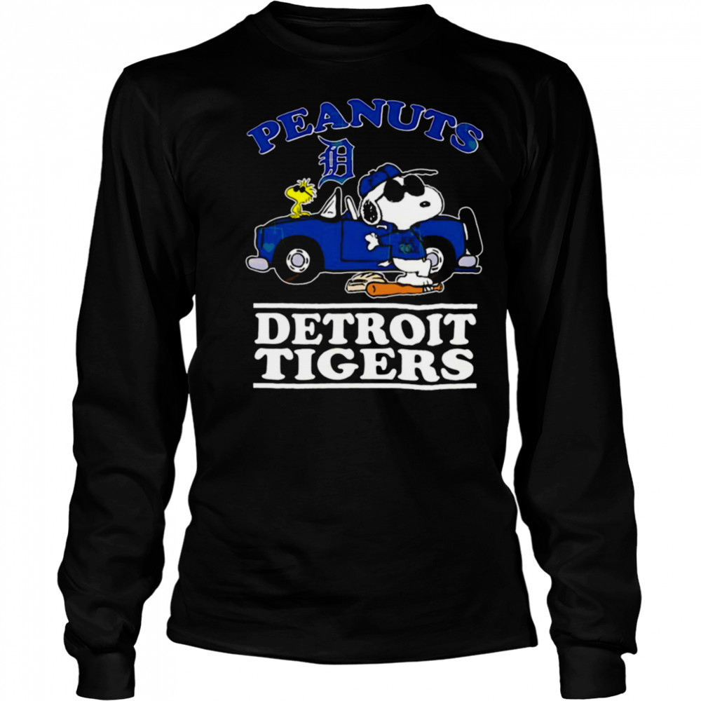 Peanuts Snoopy and Woodstock Detroit Tigers 2025 shirt Long Sleeved