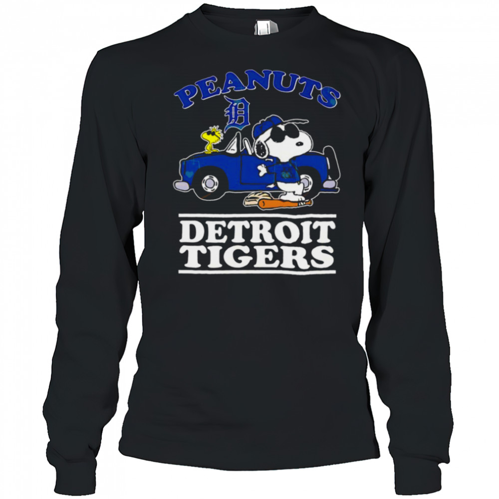 Peanuts Snoopy and Woodstock Detroit Tigers 2025 shirt Long Sleeved