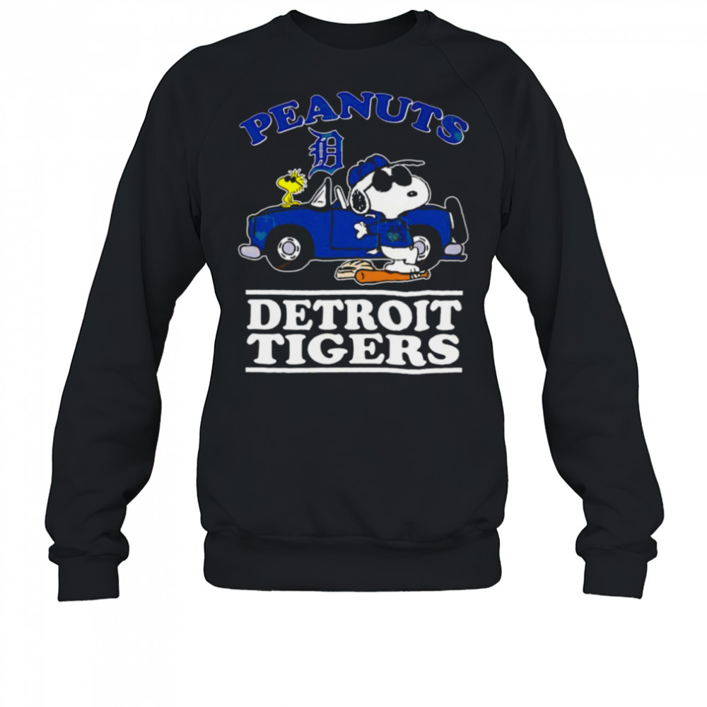 Peanuts Snoopy and Woodstock Detroit Tigers 2025 shirt Sweatshirt