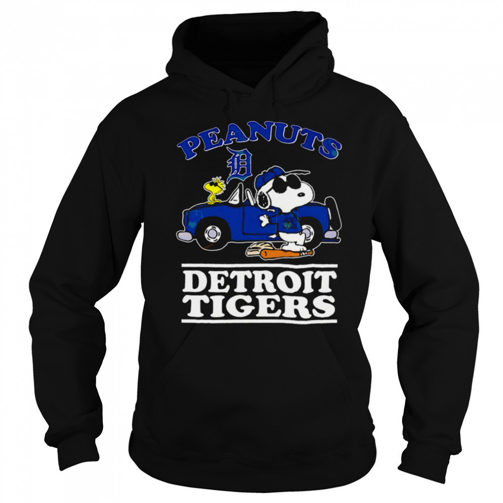 Peanuts Snoopy and Woodstock Detroit Tigers 2025 shirt Sweatshirt