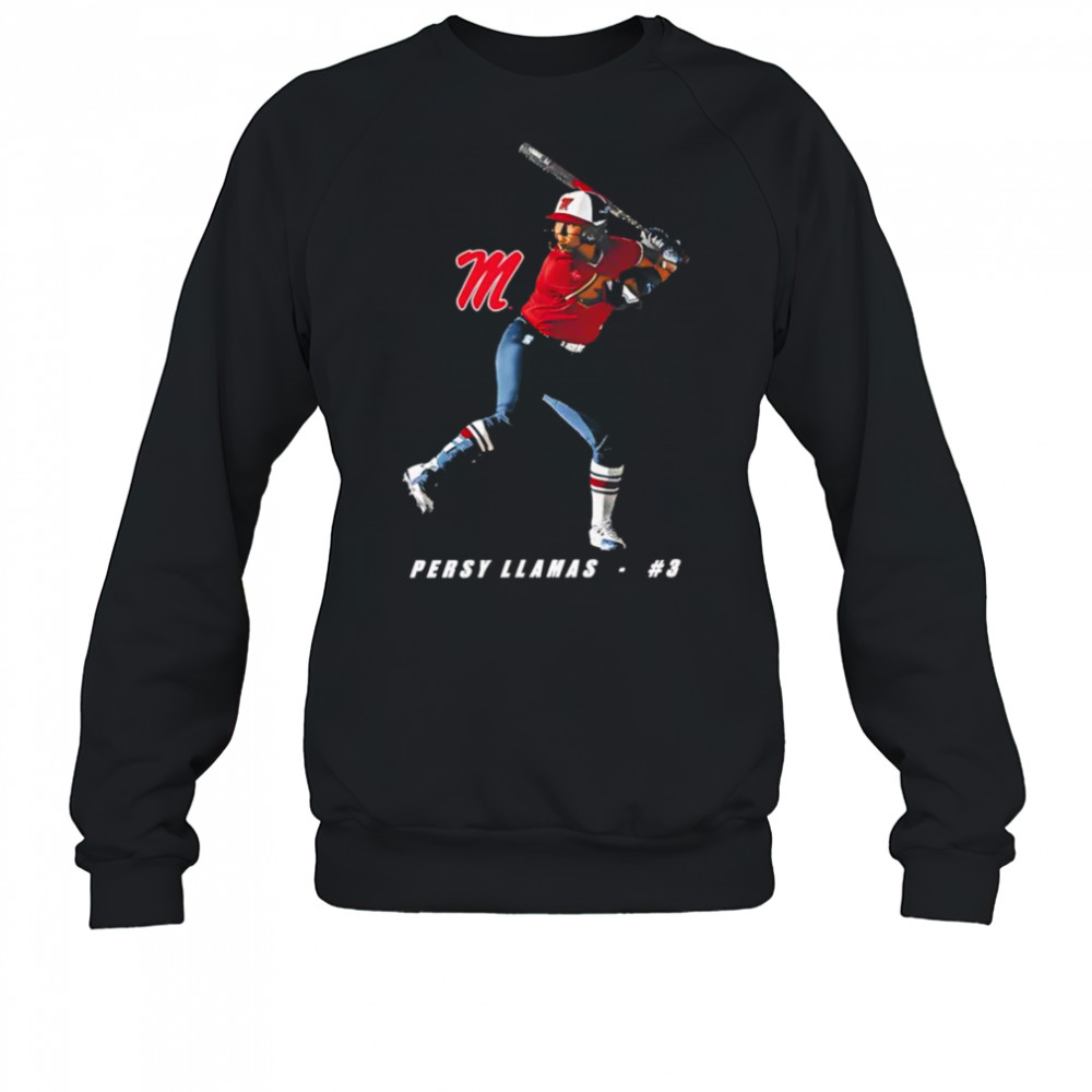 Persy Llamas Ole Miss portrait shirt Sweatshirt