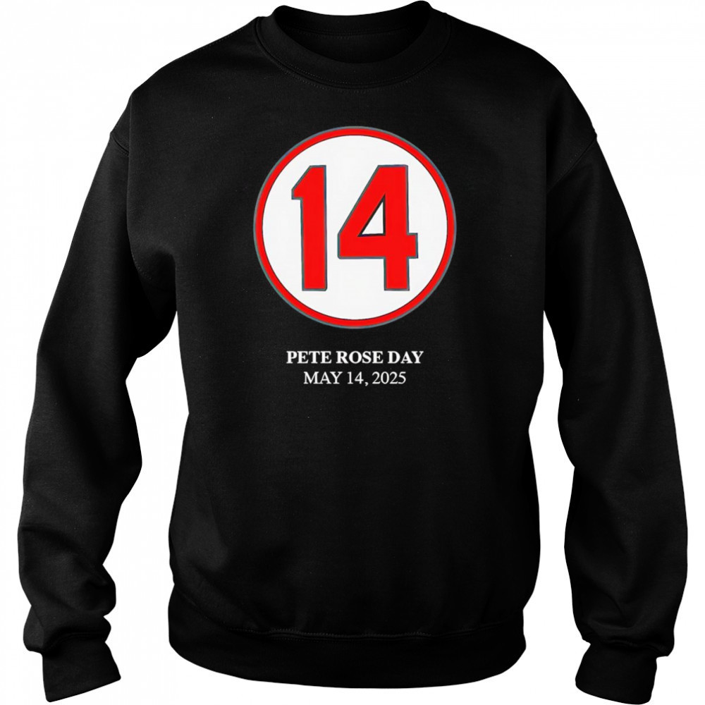 Pete Rose Day May 14 2025 shirt Hoodie