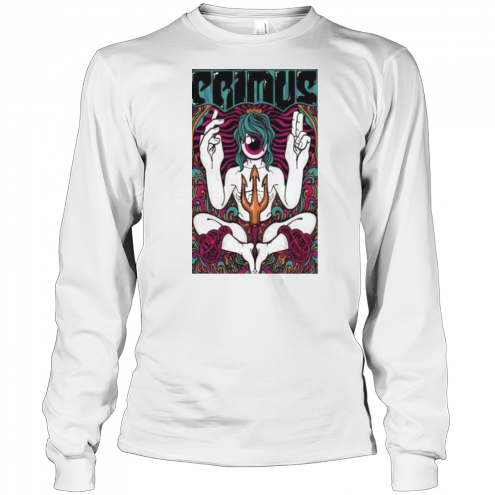 Primus Veterans United Home Loans Amphitheater Virginia Beach VA May 11 2025 Show Poster shirt Long Sleeved
