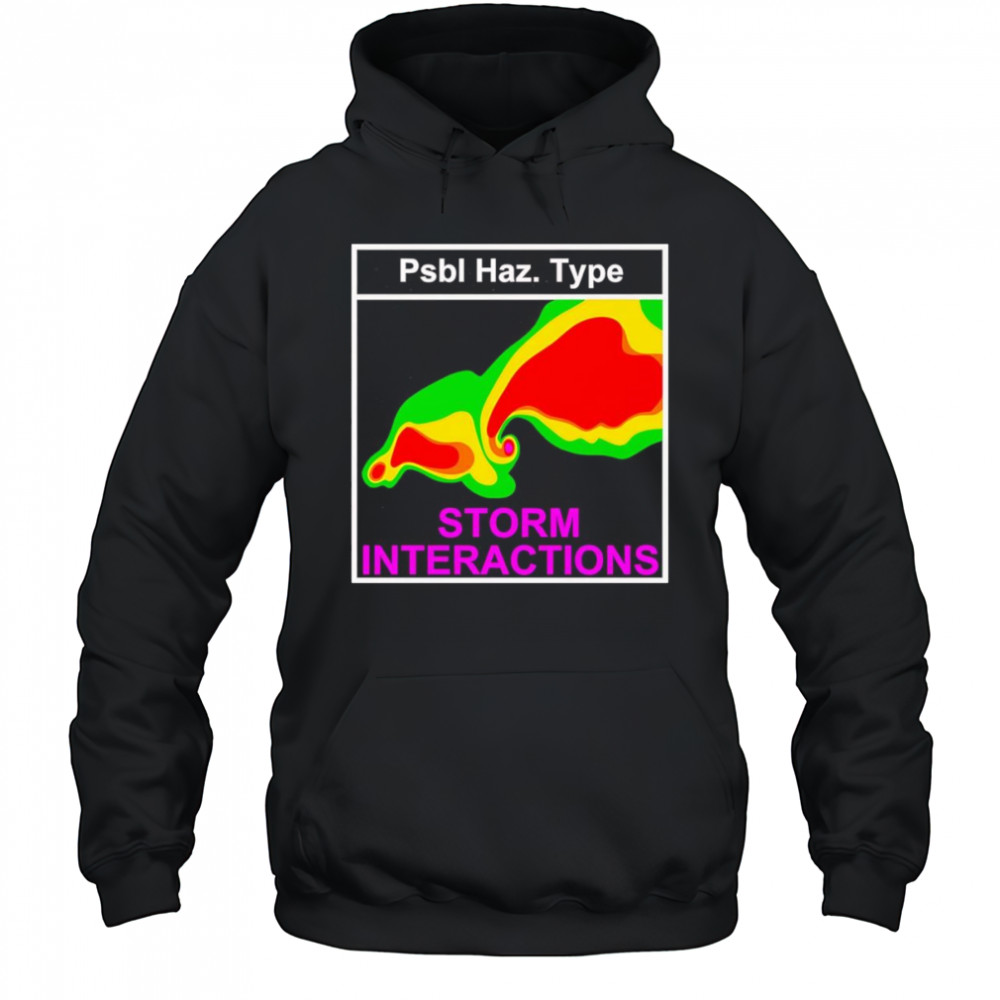 Psbl Haz Type Storm Interactions shirt Hoodie