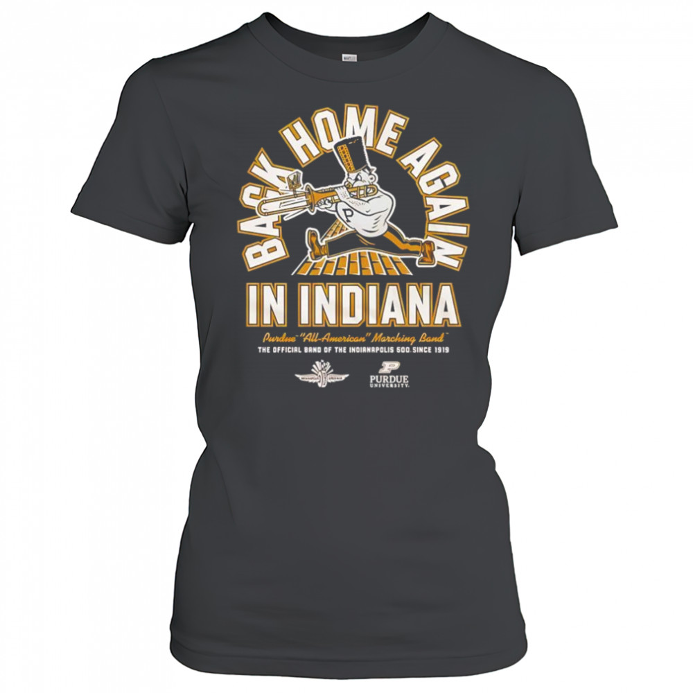 Purdue Boilermakers back home again in Indiana shirt Women's T-shirt