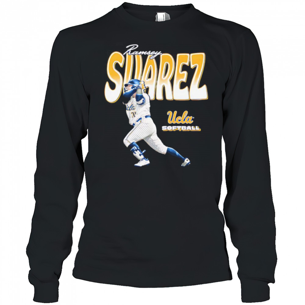 Ramsey Suarez UCLA softball illustrated shirt Long Sleeved