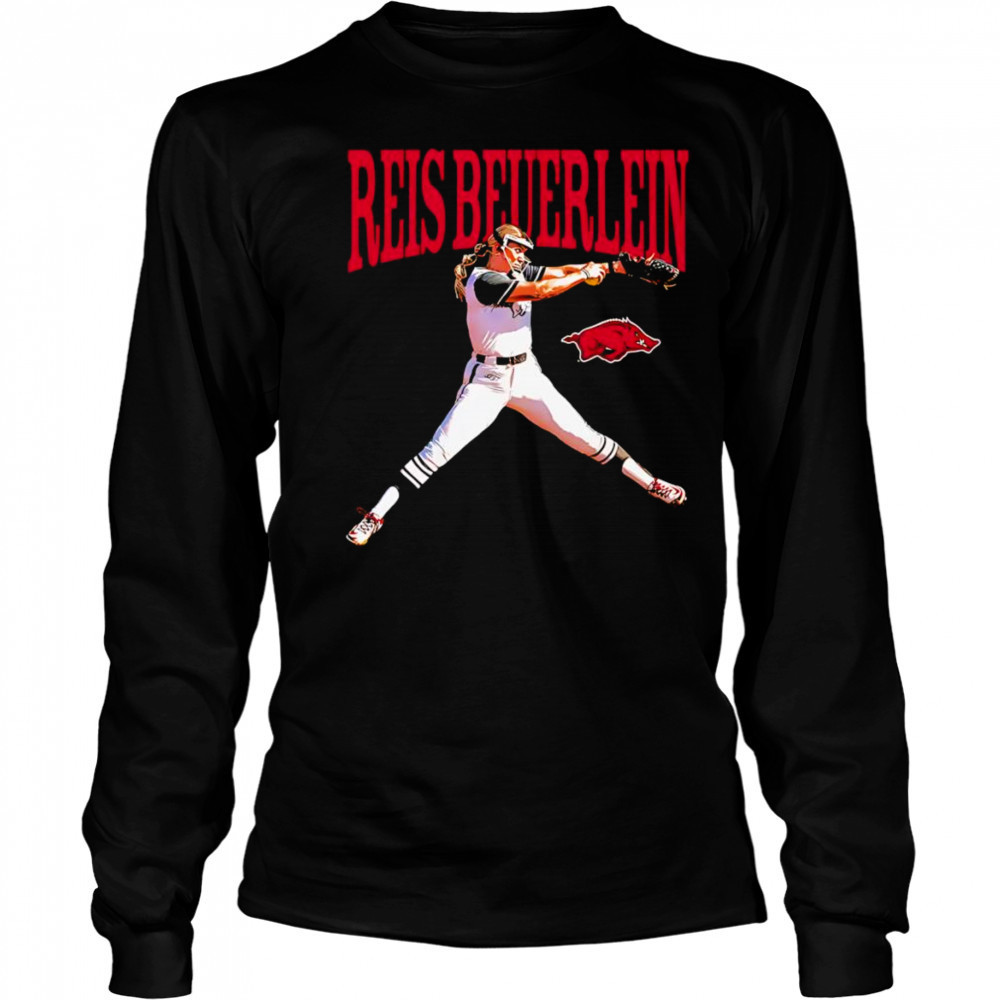 Reis Beuerlein Arkansas portrait shirt Long Sleeved