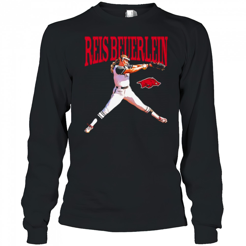 Reis Beuerlein Arkansas portrait shirt Long Sleeved