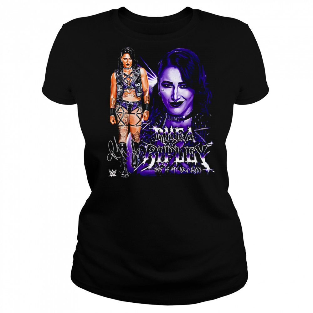 Rhea Ripley this is my brutality vintage shirt Women's T-shirt