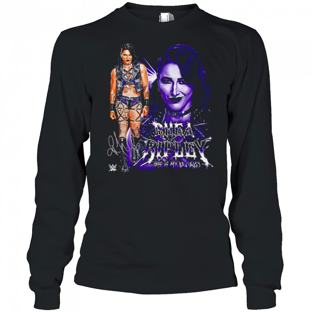 Rhea Ripley this is my brutality vintage shirt Long Sleeved