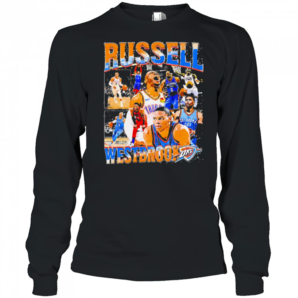 Russell Westbrook OKC graphic shirt Long Sleeved