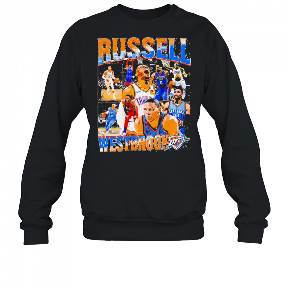 Russell Westbrook OKC graphic shirt Sweatshirt