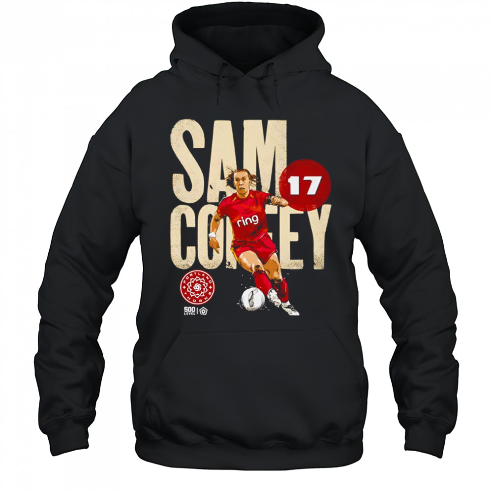 Sam Coffey Portland Thorns FC bold shirt Hoodie