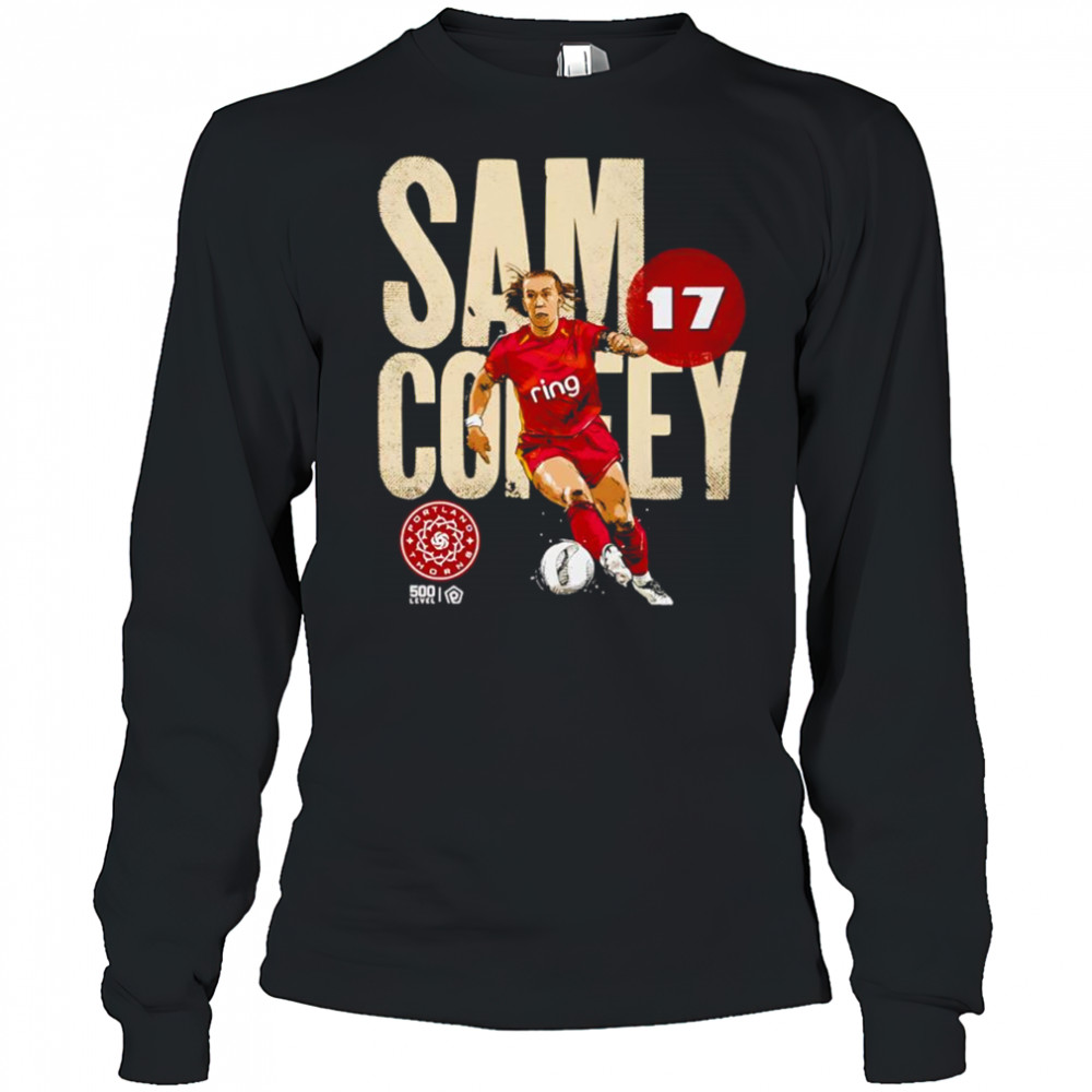 Sam Coffey Portland Thorns FC bold shirt Long Sleeved
