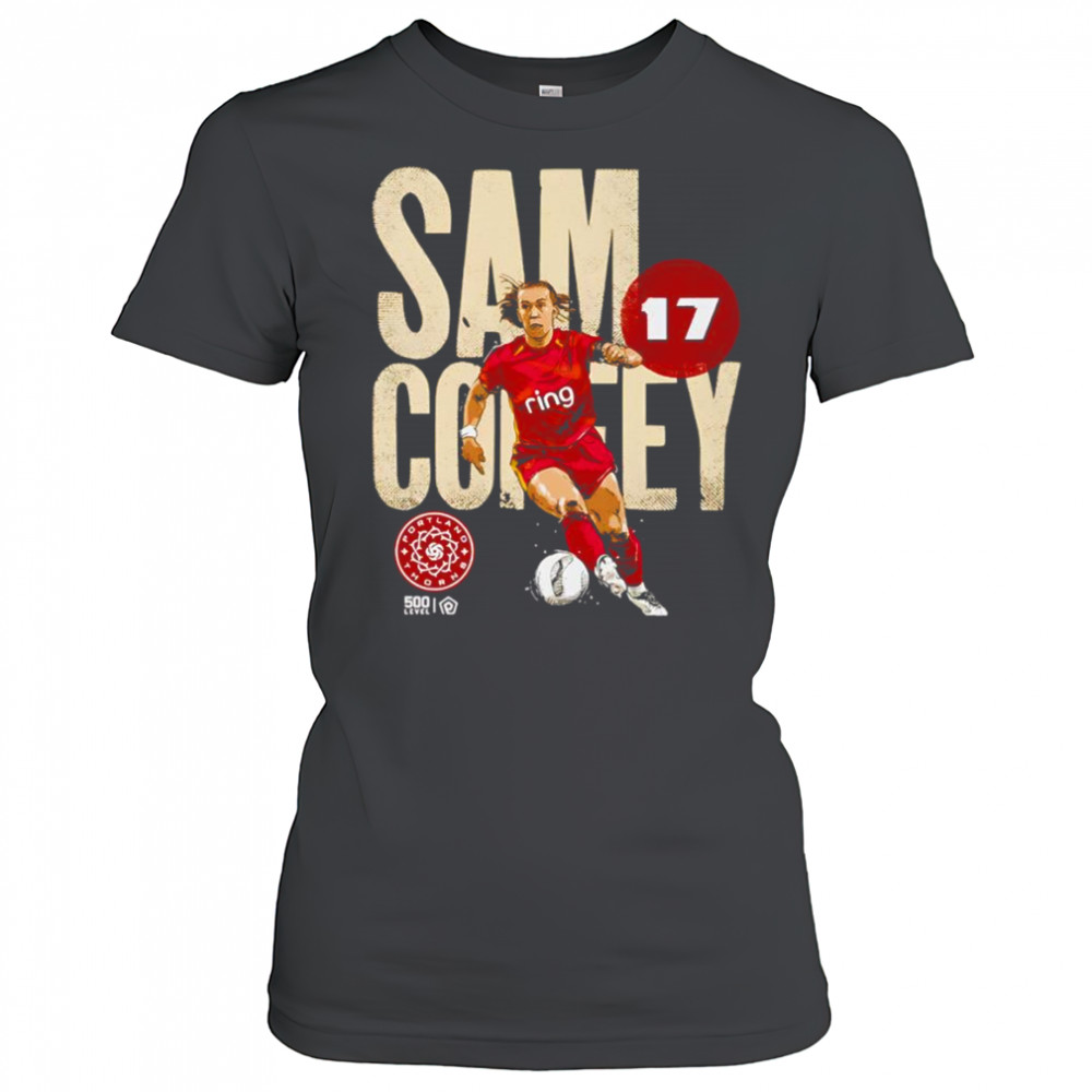 Sam Coffey Portland Thorns FC bold shirt Women's T-shirt