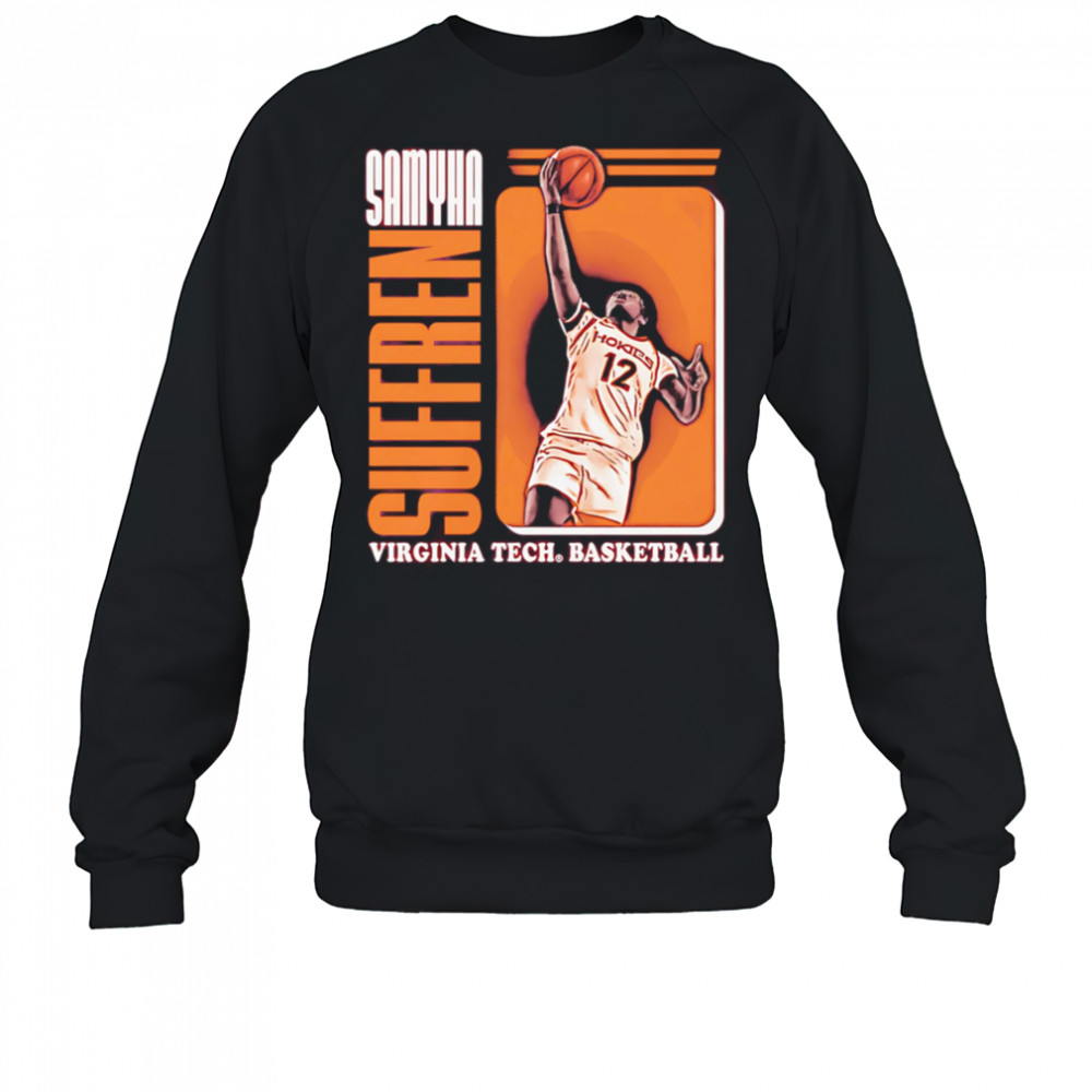 Samyha Suffren Virginia Tech basketball signature shirt Sweatshirt