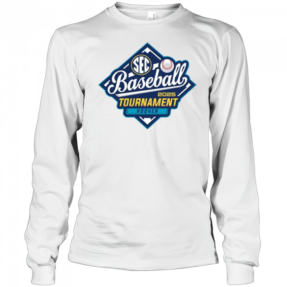 SEC Baseball 2025 Tournament Hoover Logo t-shirt Long Sleeved