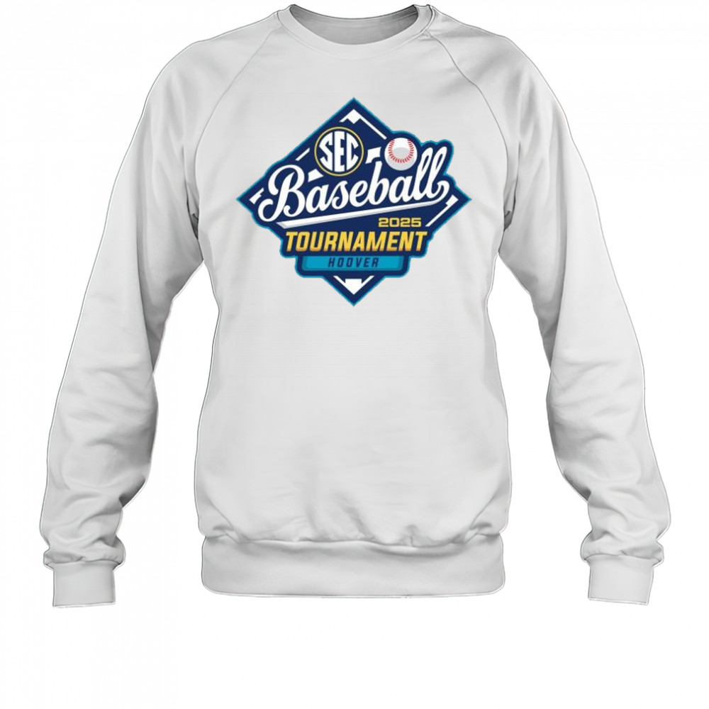 SEC Baseball 2025 Tournament Hoover Logo t-shirt Sweatshirt