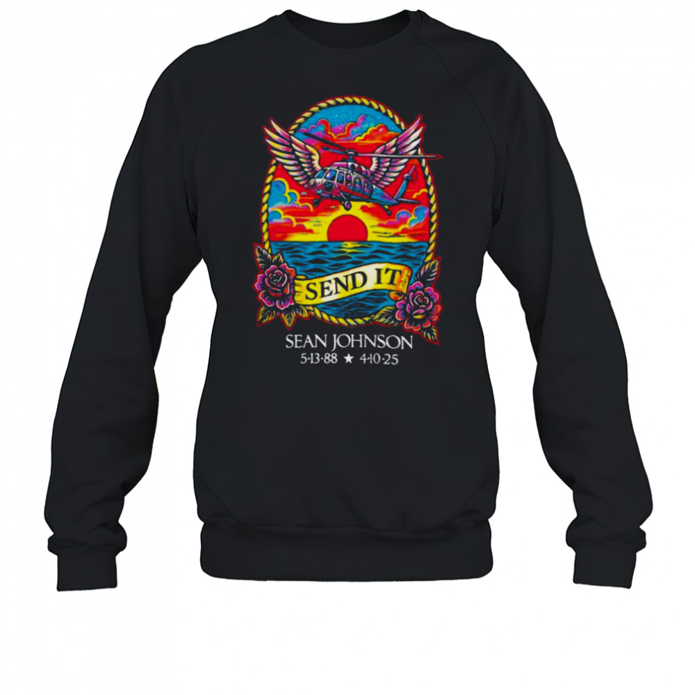 Send it Sean Johnson 1988 2025 shirt Sweatshirt