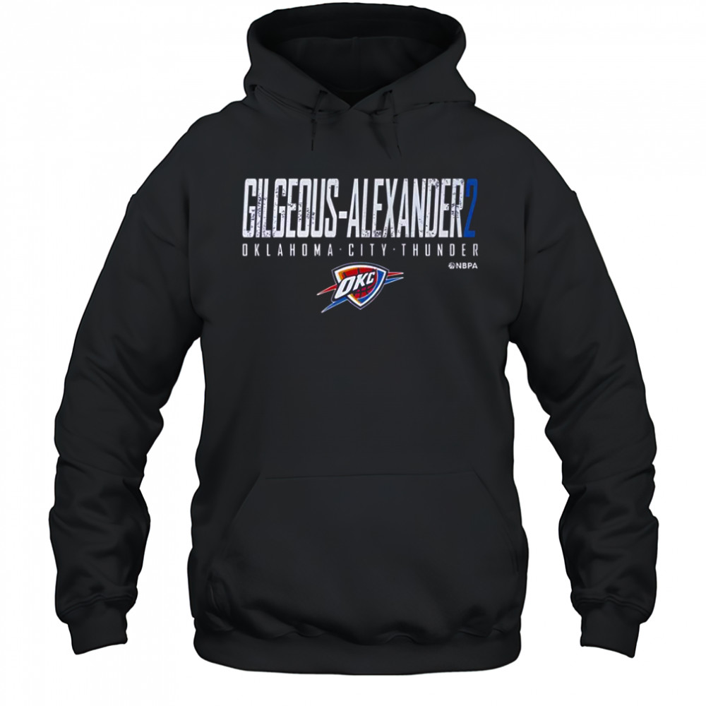 Shai Gilgeous Alexander Oklahoma City Thunder T-Shirt Hoodie