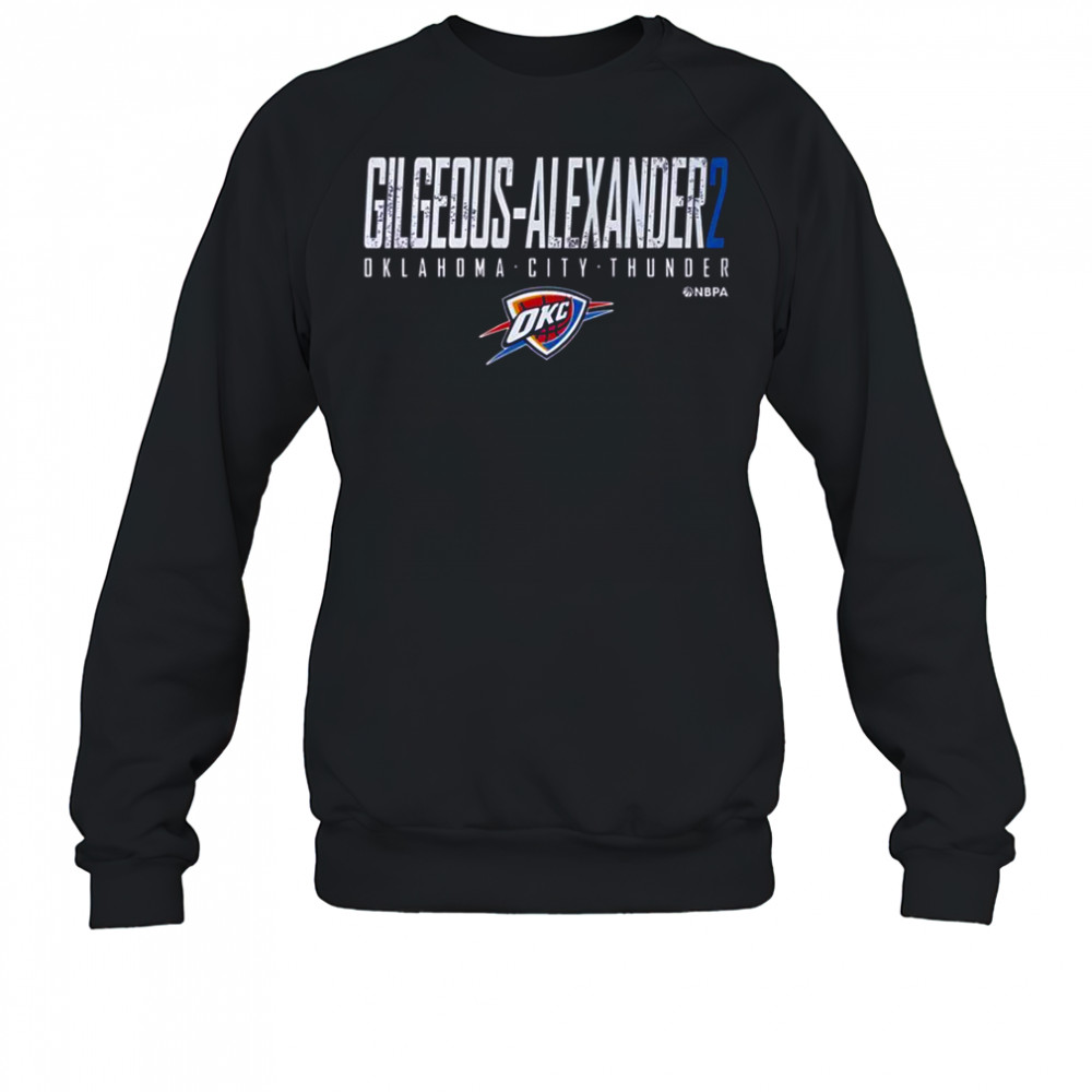 Shai Gilgeous Alexander Oklahoma City Thunder T-Shirt Sweatshirt