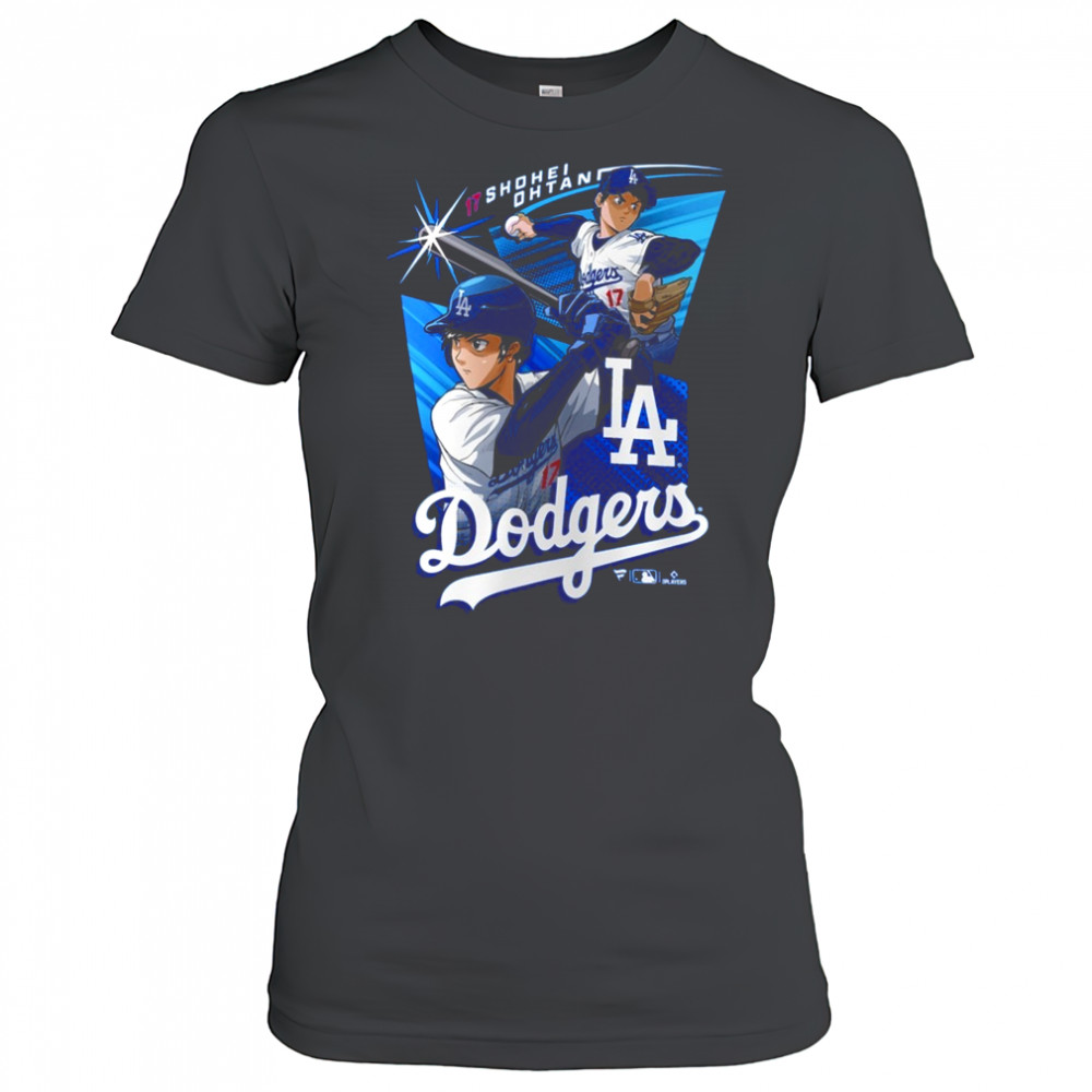 Shohei Ohtani 17 Los Angeles Dodgers MLB Anime Player t-shirt Women's T-shirt