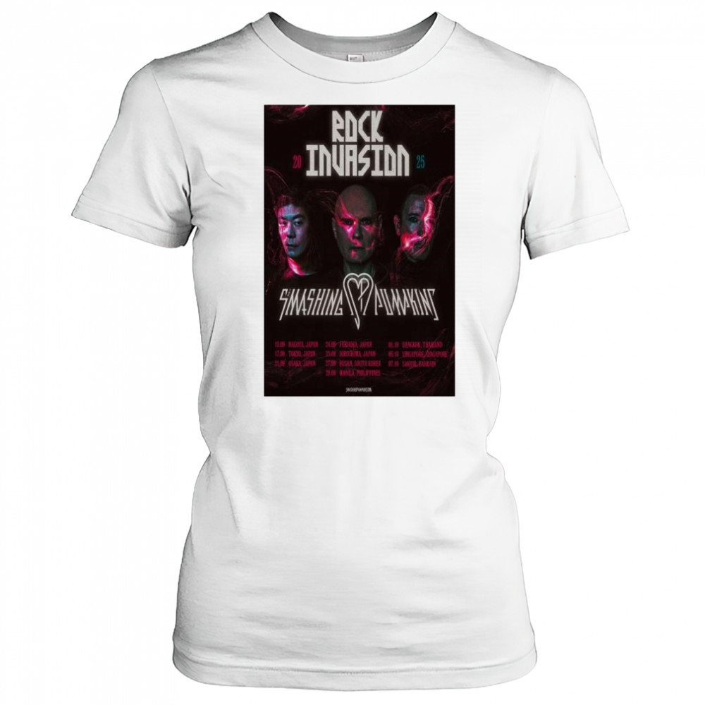 Smashing Pumpkin Rock Invasion Tour 2025 t-shirt Women's T-shirt