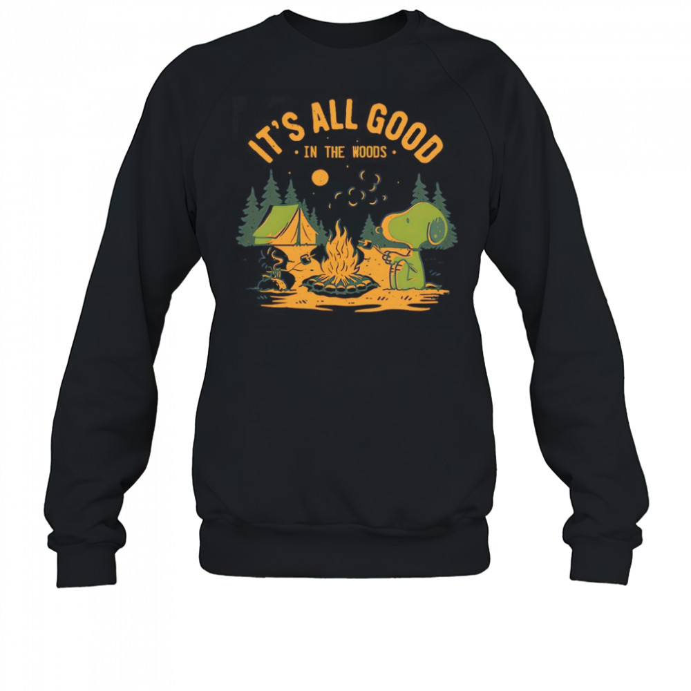 Snoopy and Woodstock it’s all good in the woods shirt Sweatshirt
