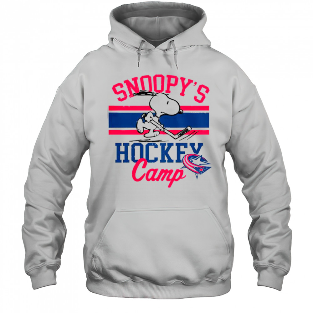 Snoopy Calgary Flames Snoopy’s Camp Snoopy NHL All Teams T-Shirt Hoodie