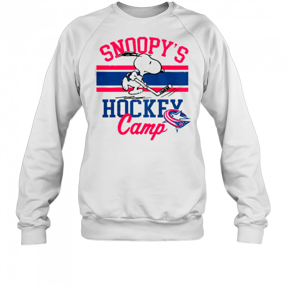 Snoopy Calgary Flames Snoopy’s Camp Snoopy NHL All Teams T-Shirt Sweatshirt