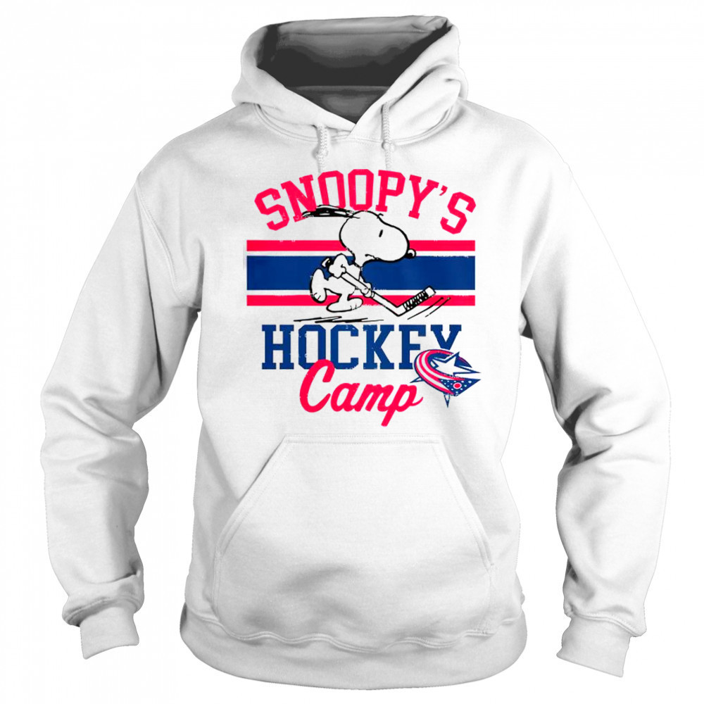 Snoopy Calgary Flames Snoopy’s Camp Snoopy NHL All Teams T-Shirt Sweatshirt