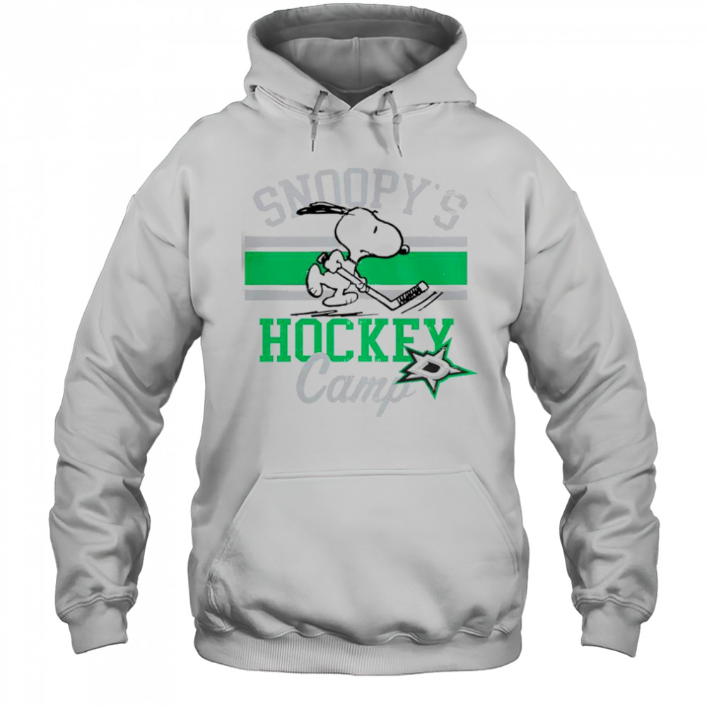 Snoopy Dallas Stars Snoopy’s Camp Snoopy NHL All Teams T-Shirt Hoodie