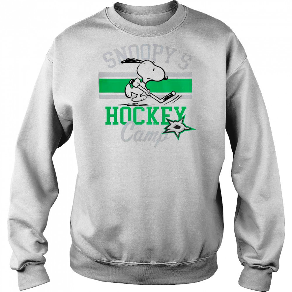 Snoopy Dallas Stars Snoopy’s Camp Snoopy NHL All Teams T-Shirt Hoodie