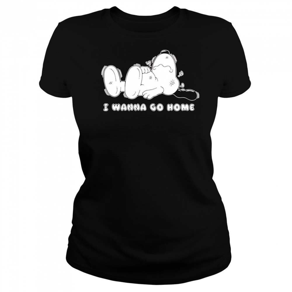 Snoopy I wanna go home shirt Women's T-shirt