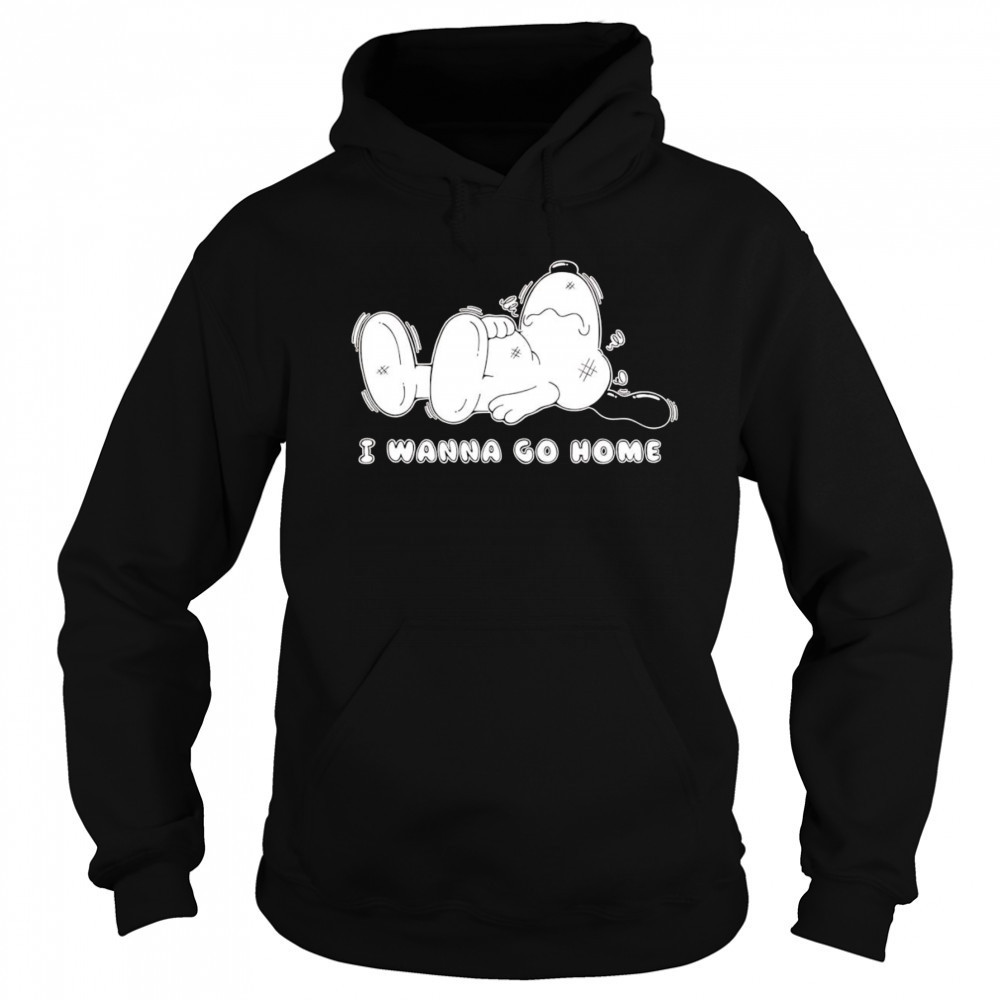 Snoopy I wanna go home shirt Sweatshirt