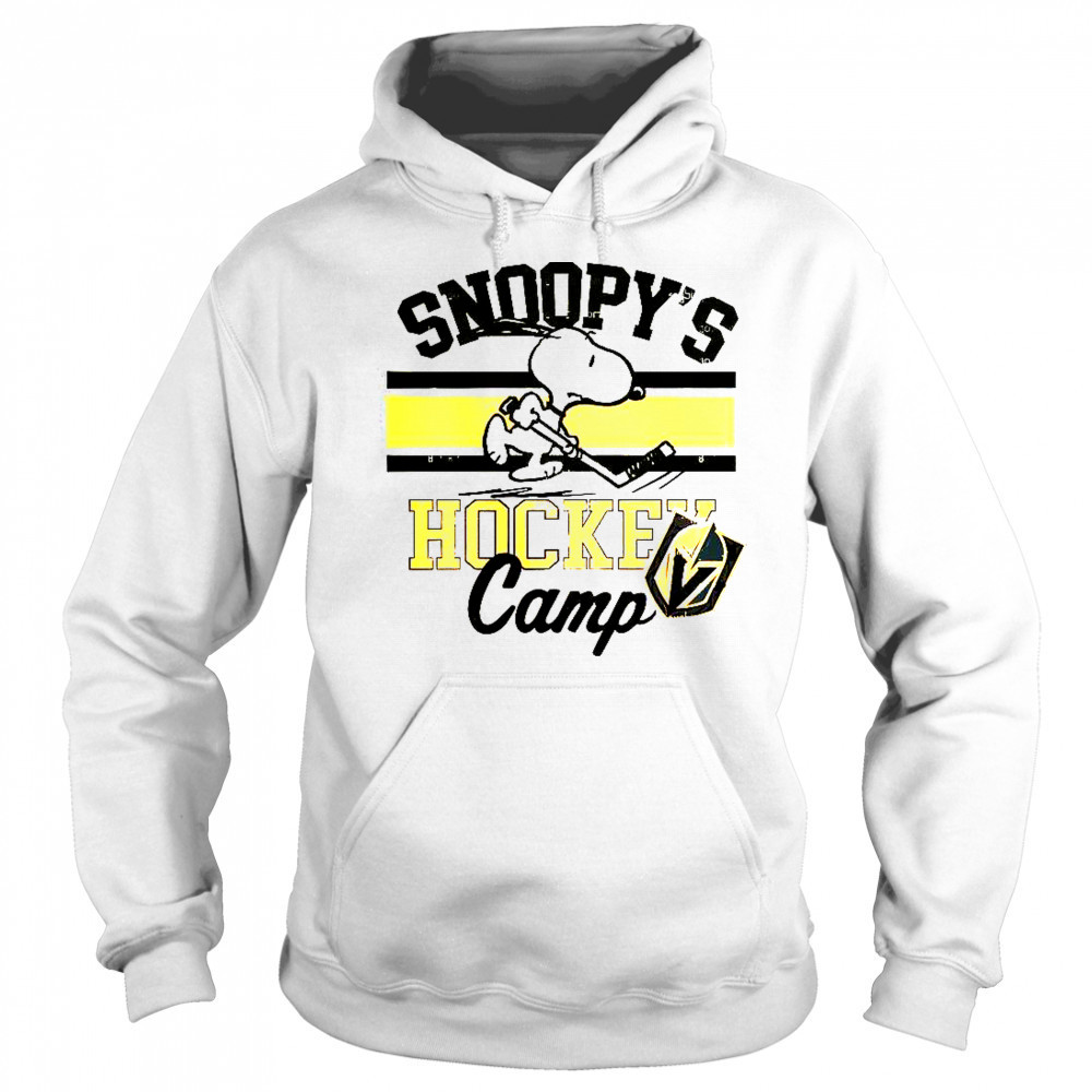 Snoopy Vegas Golden Knights Snoopy’s Hockey Camp Snoopy NHL All Teams T-Shirt Sweatshirt