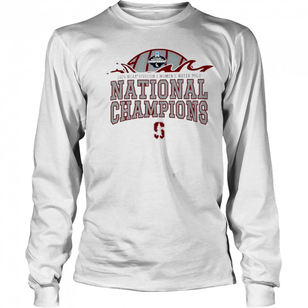 Stanford Cardinal 2025 NCAA I Women’s Water Polo National Champions shirt Long Sleeved