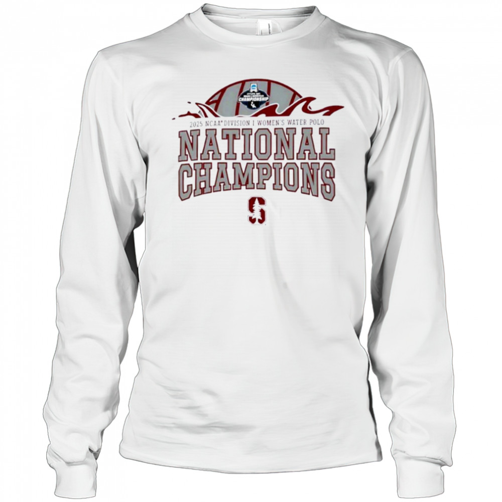 Stanford Cardinal 2025 NCAA I Women’s Water Polo National Champions shirt Long Sleeved