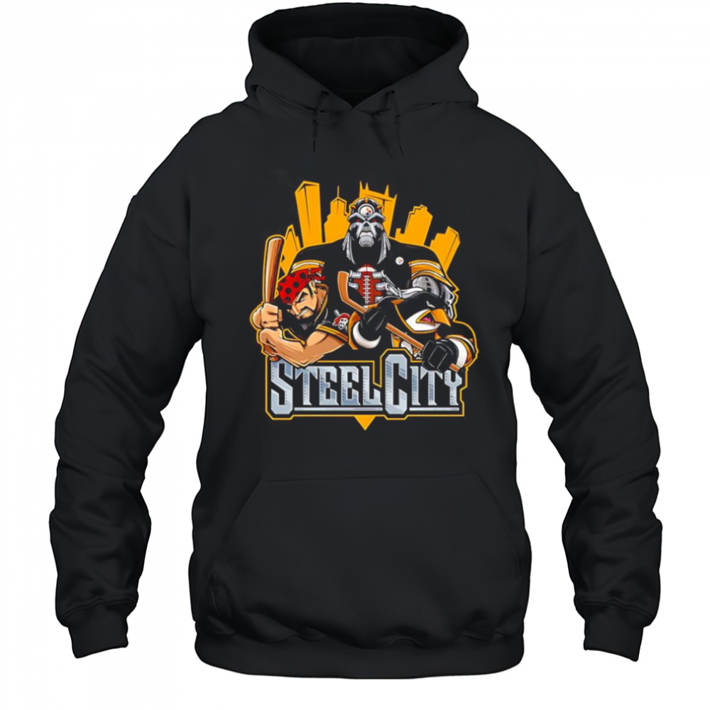 Steel City sports mascot shirt Hoodie