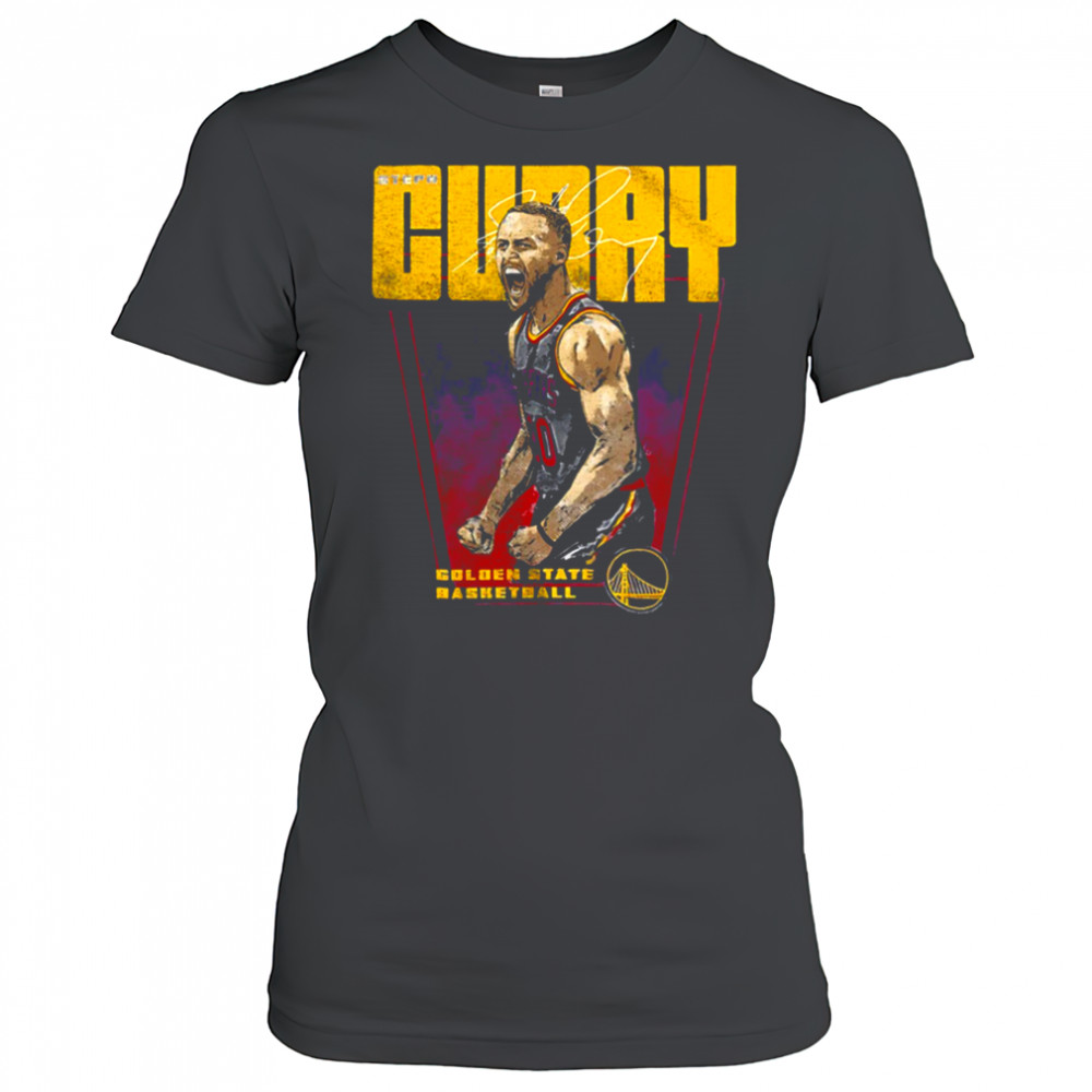 Steph Curry Golden State Warriors basketball player premiere signature shirt Women's T-shirt