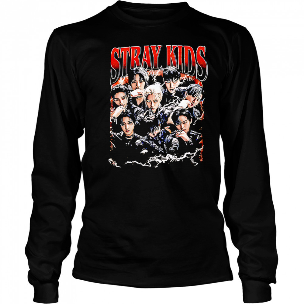 Stray Kids Team Members shirt Long Sleeved
