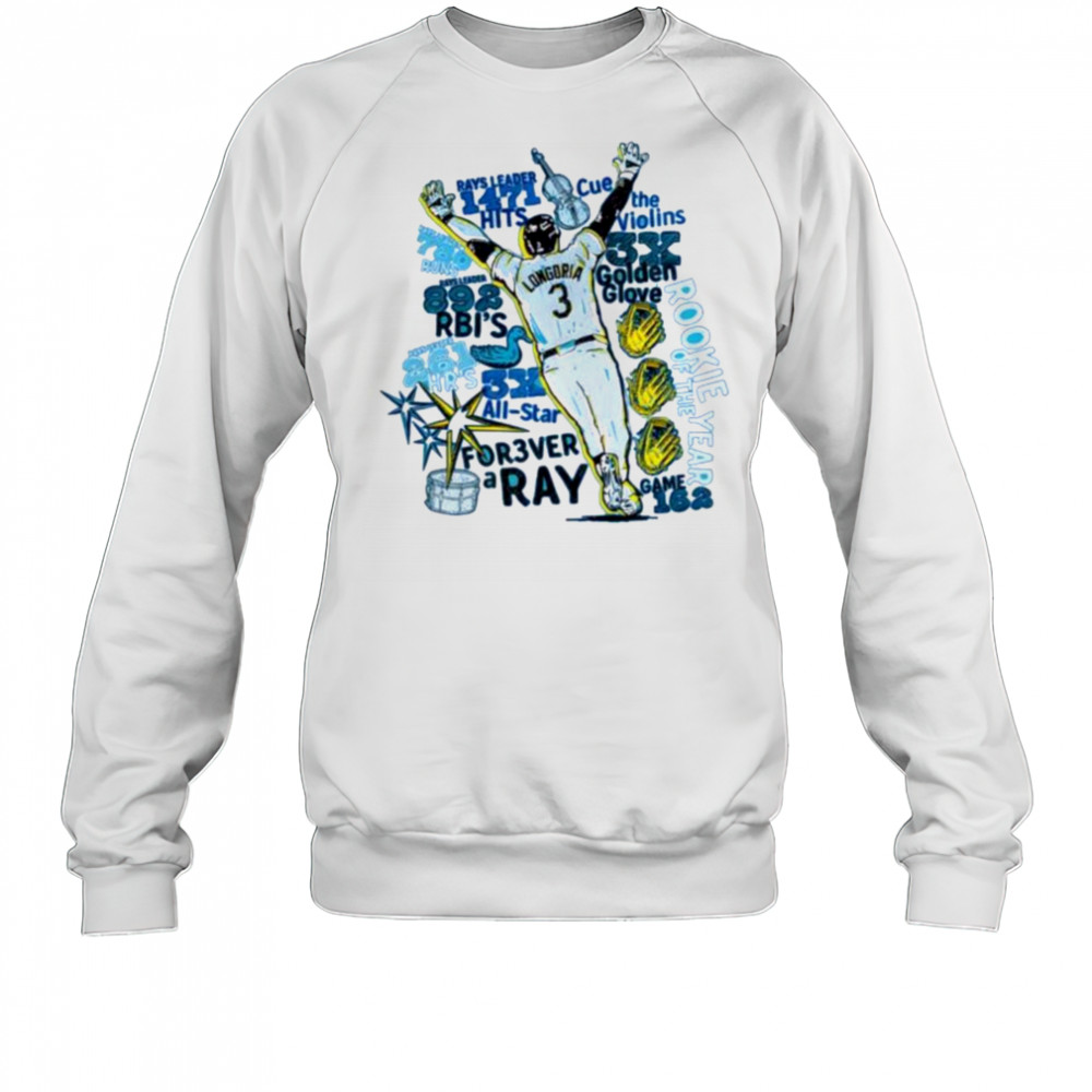 Tampa Bay Rays Evan Longoria 2025 shirt Sweatshirt