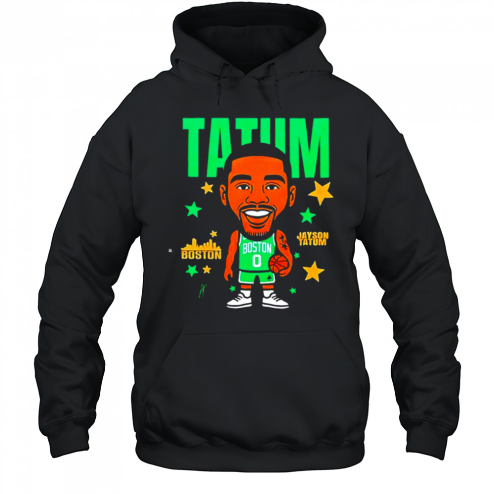 Tatum Jayson Tatum Boston Celtics signature caricature shirt Hoodie