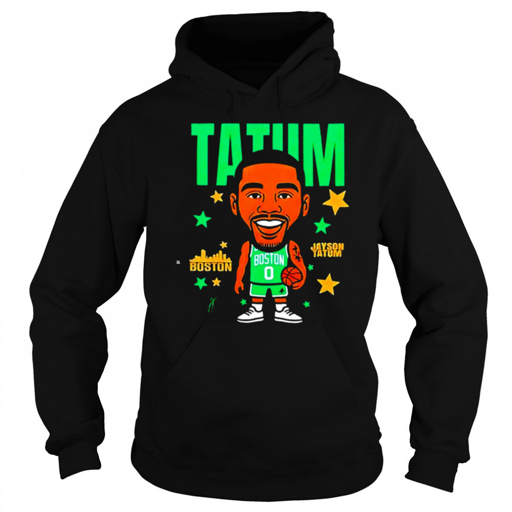 Tatum Jayson Tatum Boston Celtics signature caricature shirt Sweatshirt