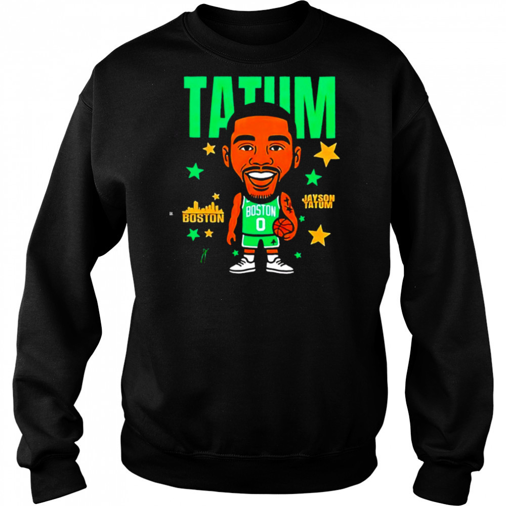 Tatum Jayson Tatum Boston Celtics signature caricature shirt Hoodie