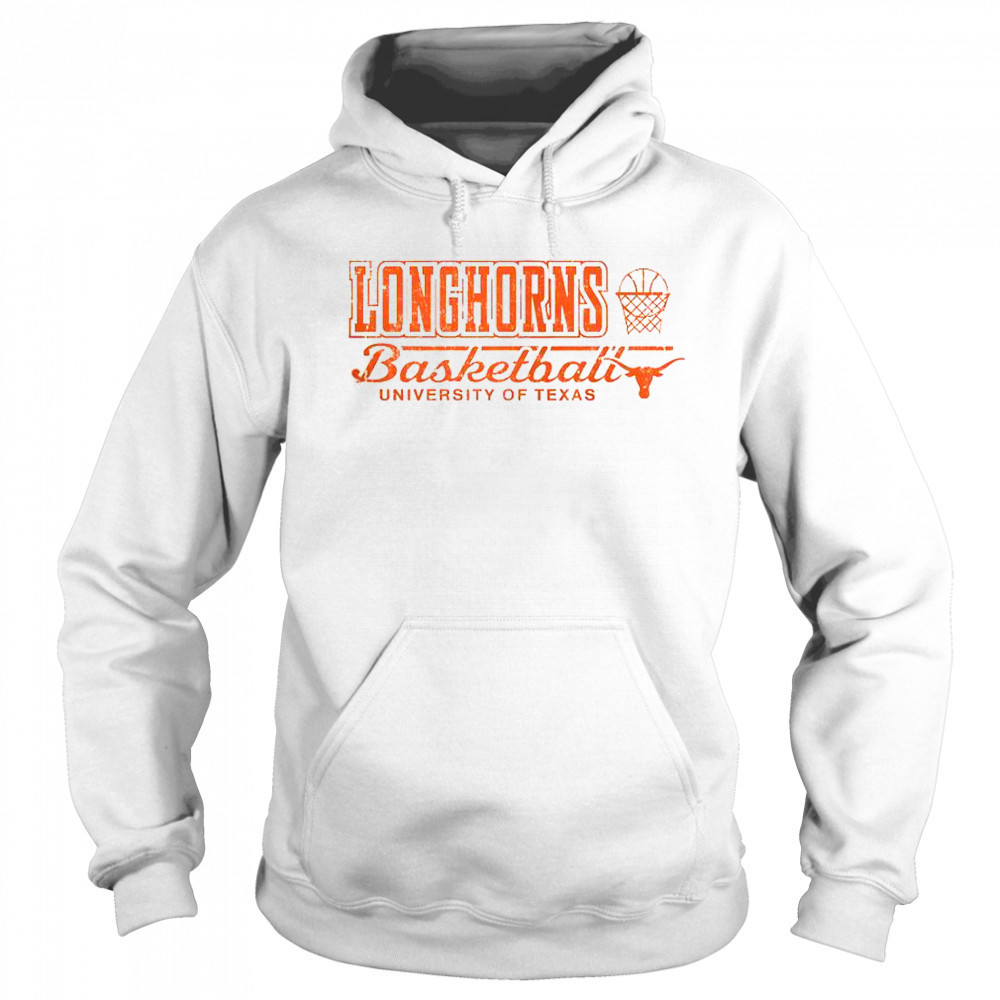 Texas Longhorns Vintage Basketball University Of Texas T-Shirt Sweatshirt