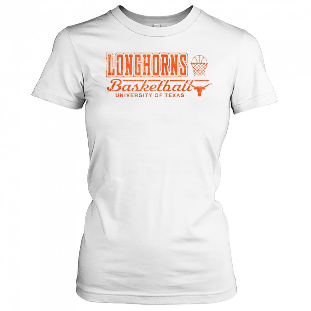 Texas Longhorns Vintage Basketball University Of Texas T-Shirt Women's T-shirt