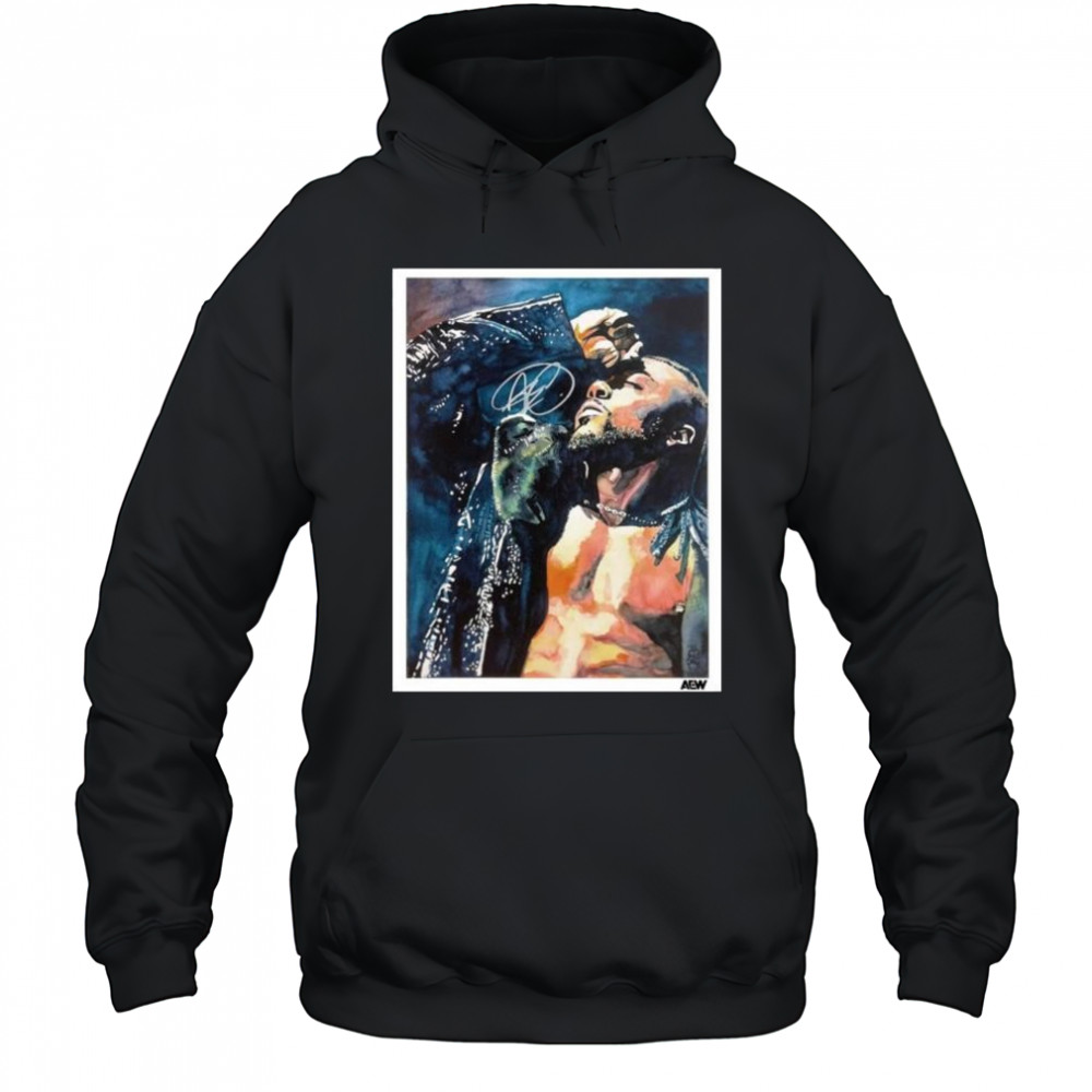 The Art of Rob Schamberger – Swerve Strickland AEW Signature t-shirt Hoodie