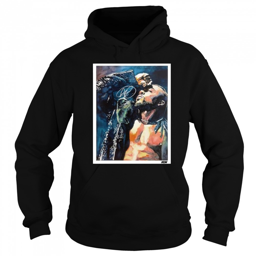 The Art of Rob Schamberger – Swerve Strickland AEW Signature t-shirt Sweatshirt