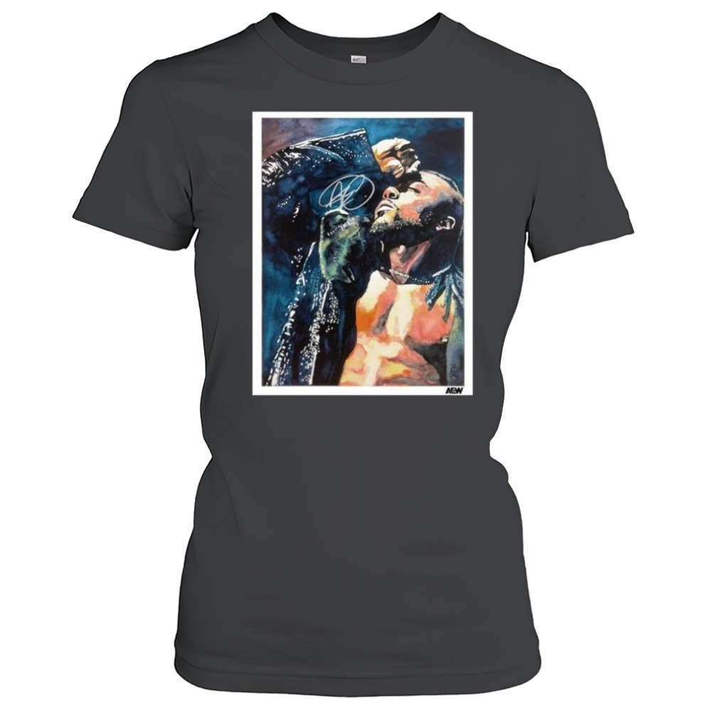 The Art of Rob Schamberger – Swerve Strickland AEW Signature t-shirt Women's T-shirt